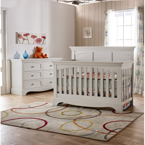 Harriet Bee Eadoin Convertible 2 -Piece Nursery Furniture Set | Wayfair